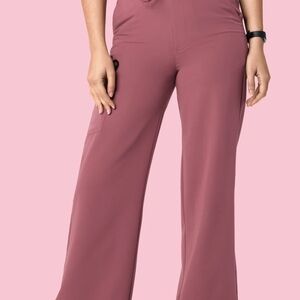 Mandala Scrubs High Waist Wide-Leg Pants